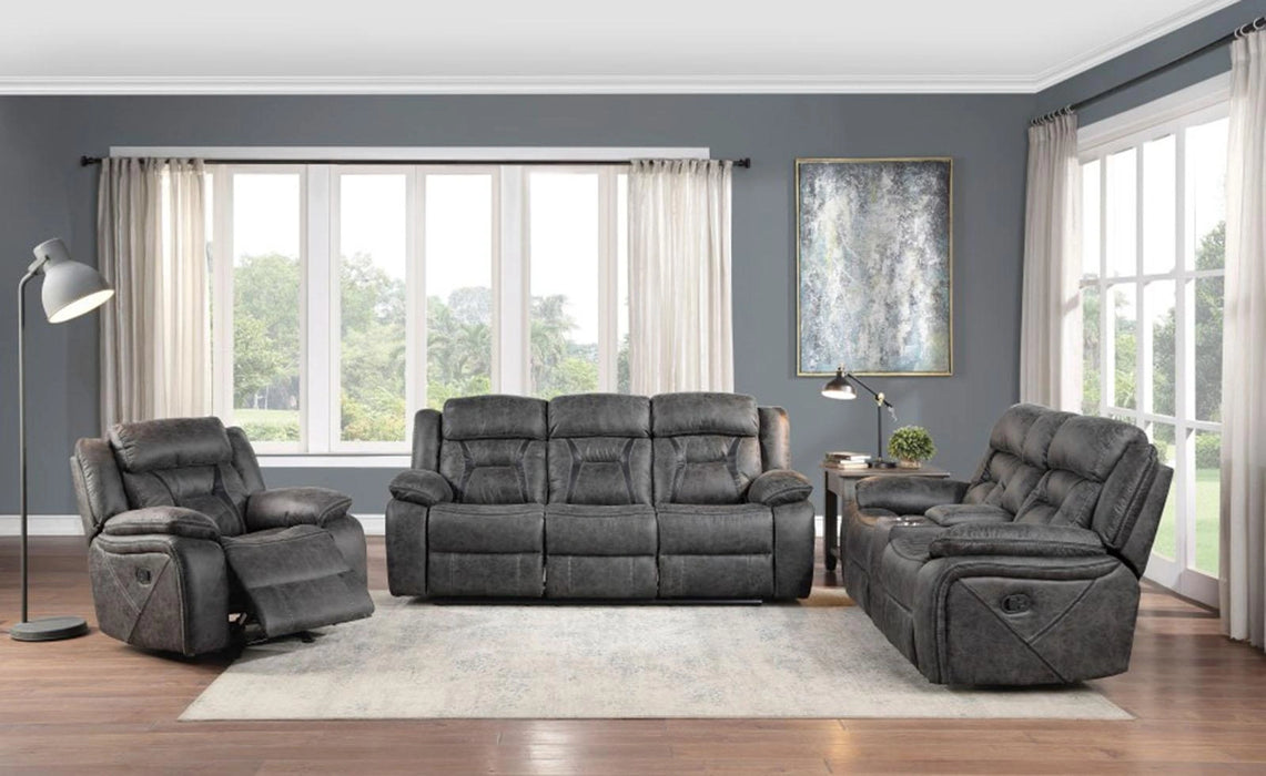 Five Star Furniture - Madrona Hill Double Reclining Sofa in Gray 9989GY-3