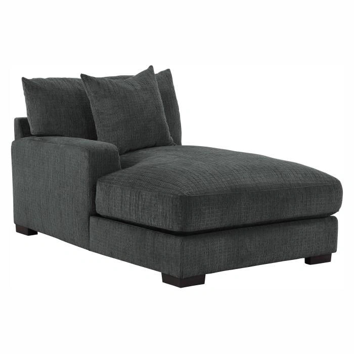 Five Star Furniture - Worchester Left Side Chaise in Gray 9857DG-LC