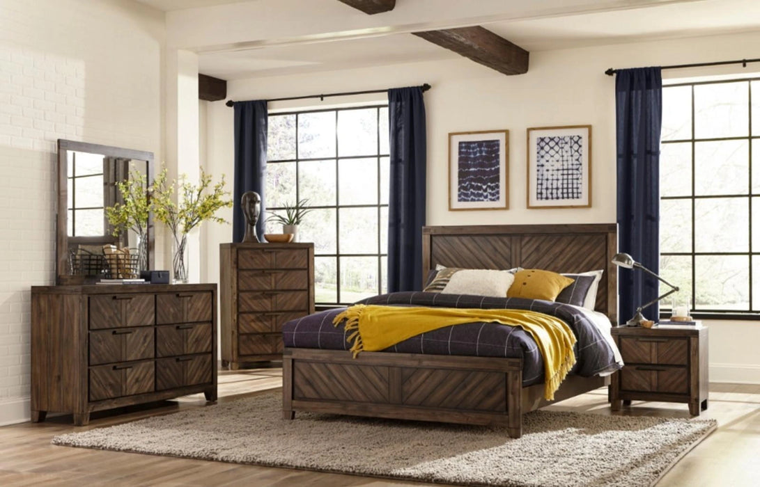 Five Star Furniture - Parnell Dresser in Rustic Cherry 1648-5