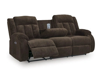 Five Star Furniture - Observation Power Reclining Sofa with Drop Down Table