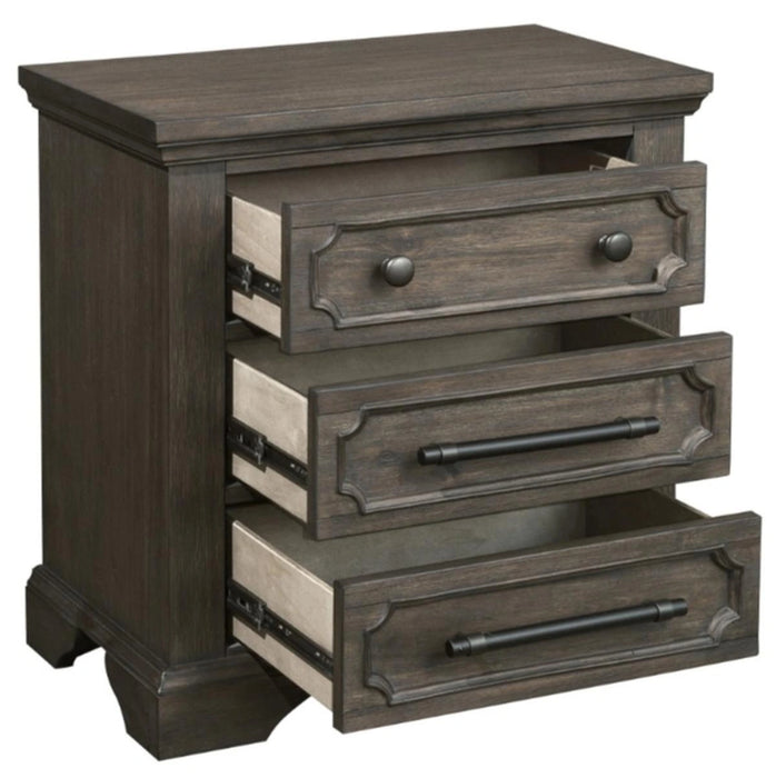 Five Star Furniture - Taulon Nightstand in Dark Oak 5438-4