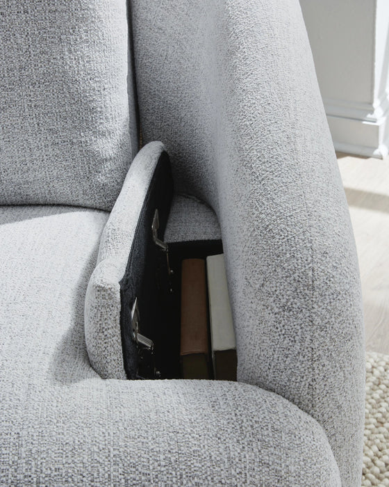 Five Star Furniture - Alainmont Next-Gen Nuvella Swivel Power Recliner