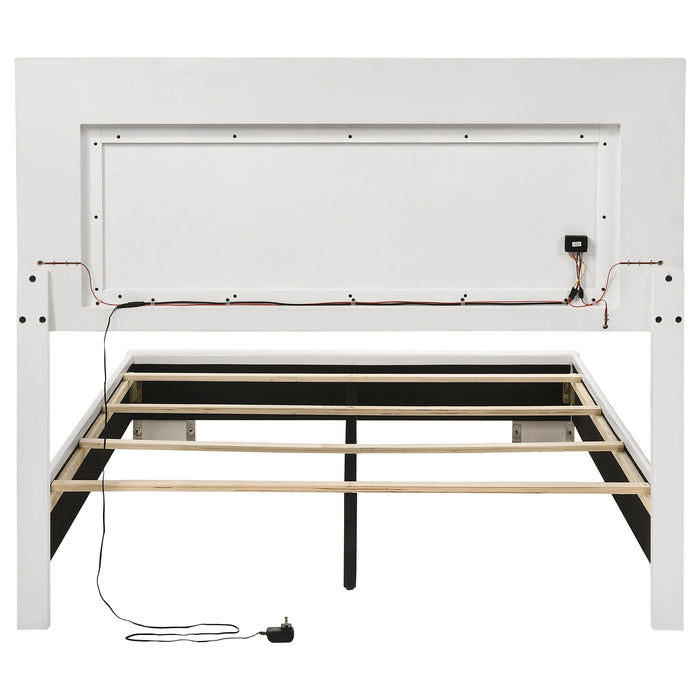 Five Star Furniture - Felicity Panel Bed with LED Lighting