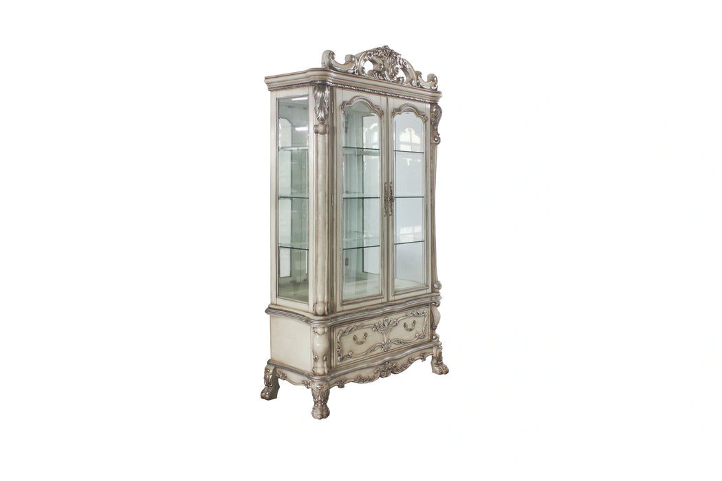 Five Star Furniture - Dresden Vintage Bone White Curio Cabinet
