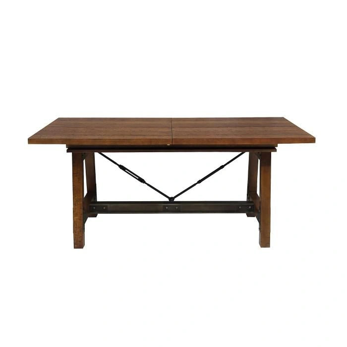 Five Star Furniture - Holverson Dining Table in Rustic Brown 1715-94