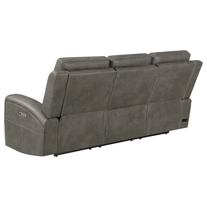 Five Star Furniture - Brickston Triple Power Reclining Sofa