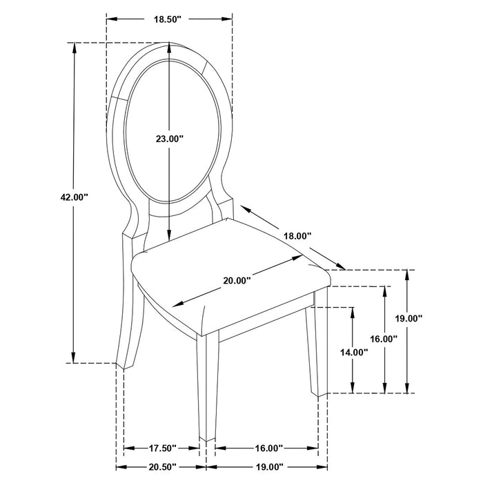 Five Star Furniture - Twyla Dining Side Chair