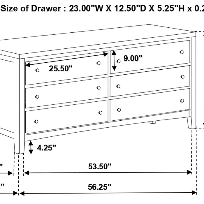 Five Star Furniture - Carlton Bedroom Set