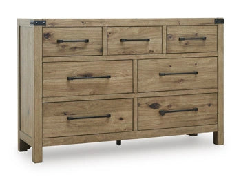 Five Star Furniture - Ridgester Dresser and Mirror