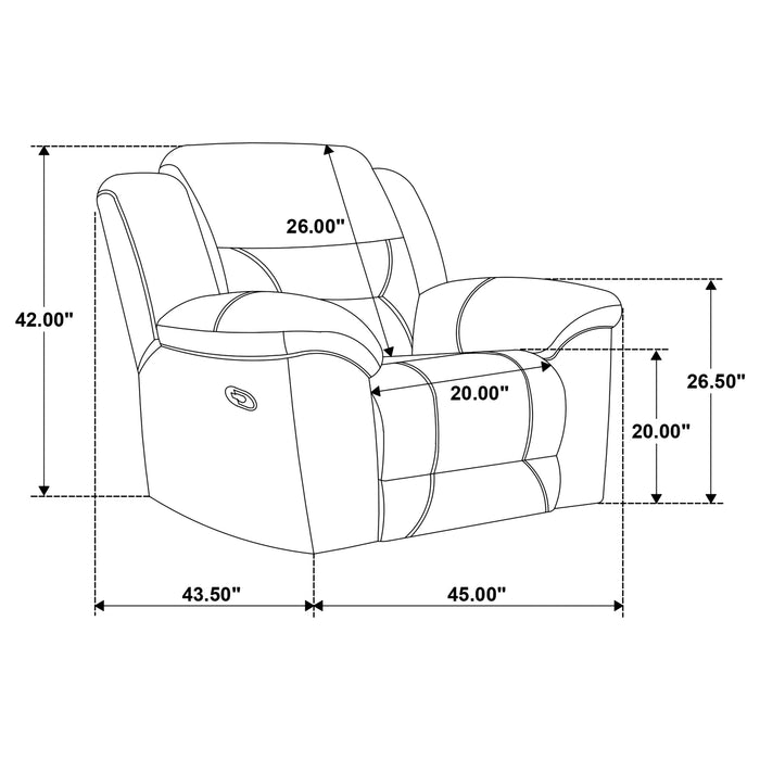 Five Star Furniture - Gilson Glider Recliner