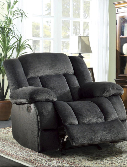 Five Star Furniture - Laurelton Glider Reclining Chair in Charcoal 9636CC-1