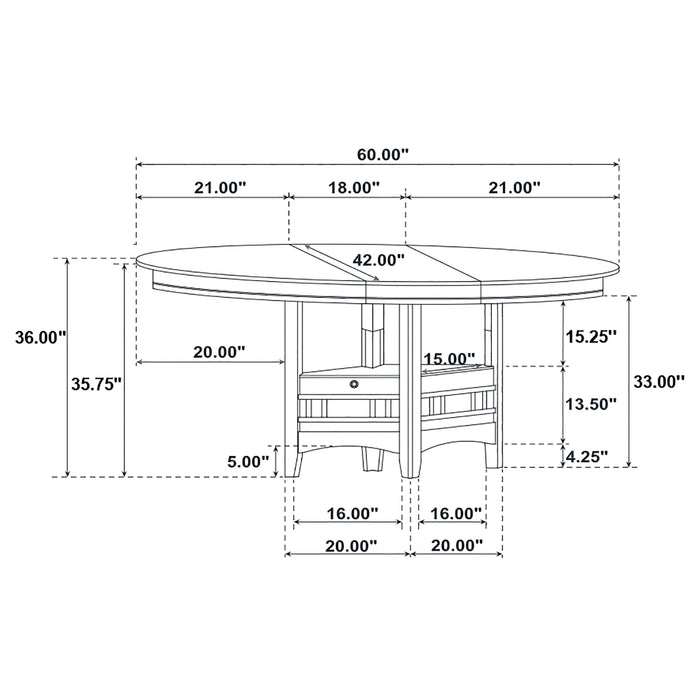 Five Star Furniture - Lavon Counter Height Dining Set