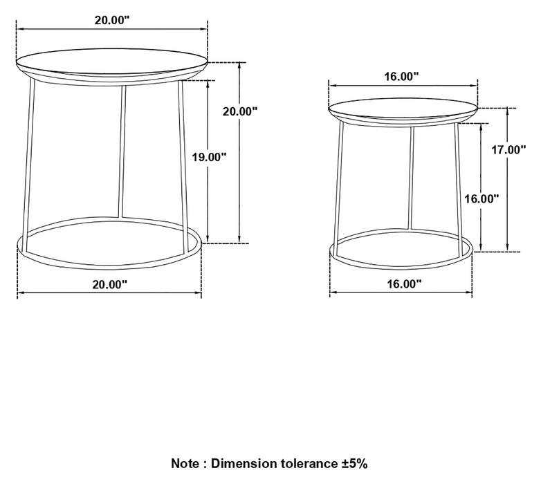Five Star Furniture - Loannis Nesting Table Set