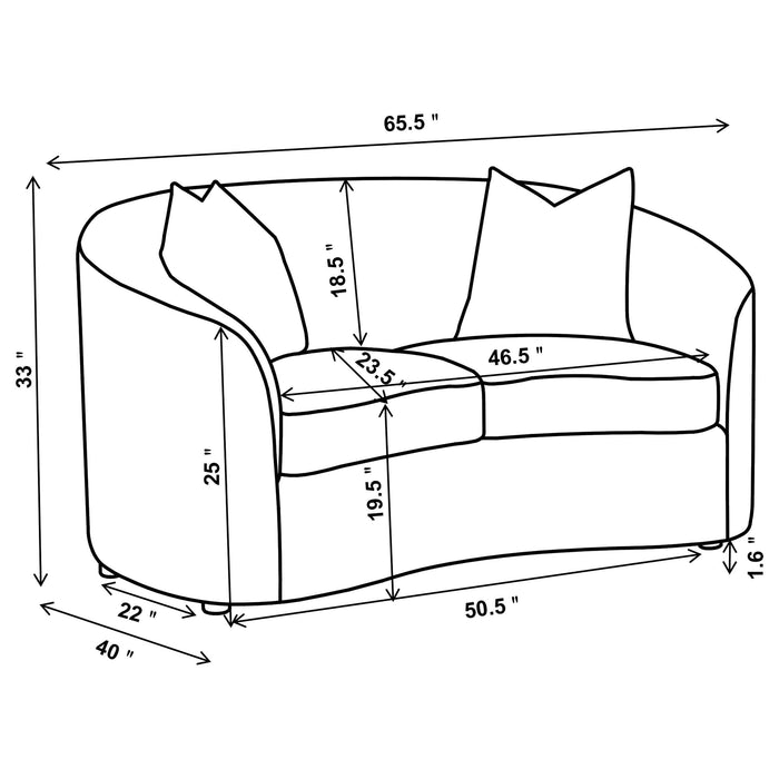 Five Star Furniture - Rainn Loveseat