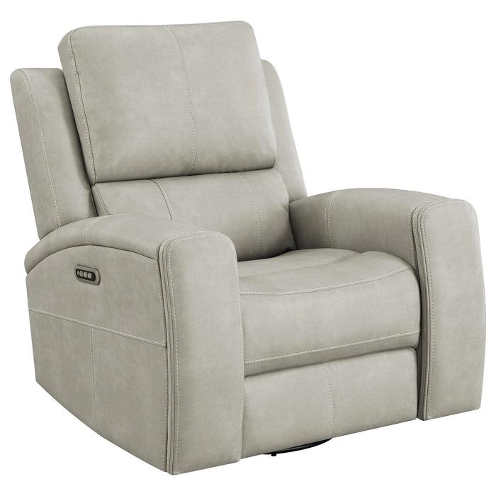Five Star Furniture - Brickston Triple Power Reclining Sofa Set