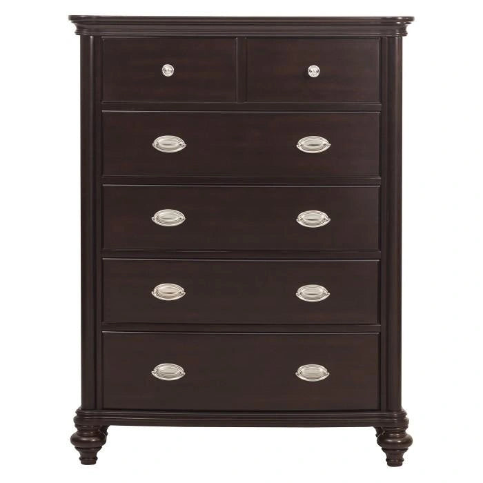 Five Star Furniture - Marston 5 Drawer Chest in Dark Cherry 2615DC-9