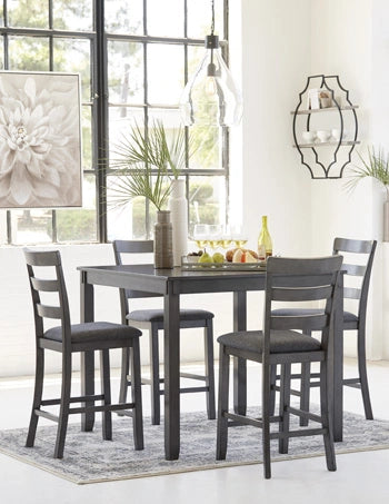 Five Star Furniture - Bridson Counter Height Dining Table and Bar Stools (Set of 5)