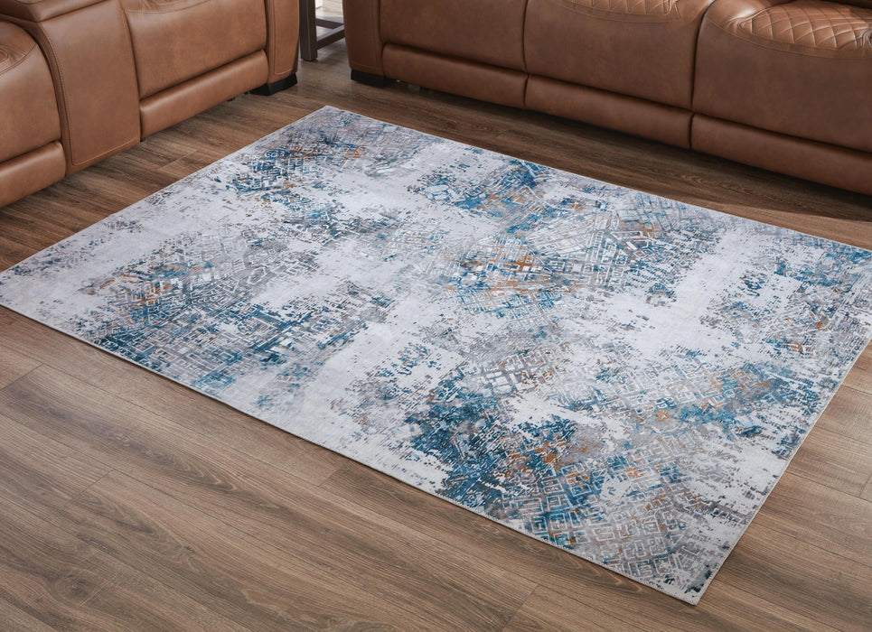 Five Star Furniture - Garyard 5' x 7' Washable Rug