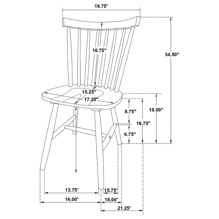 Five Star Furniture - Hollyoak Dining Side Chair