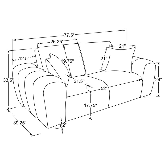Five Star Furniture - Burnett Loveseat