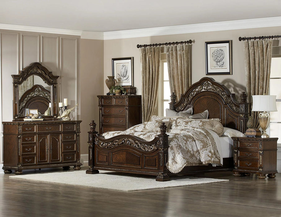 Five Star Furniture - Catalonia 9 Drawer Dresser in Cherry 1824-5