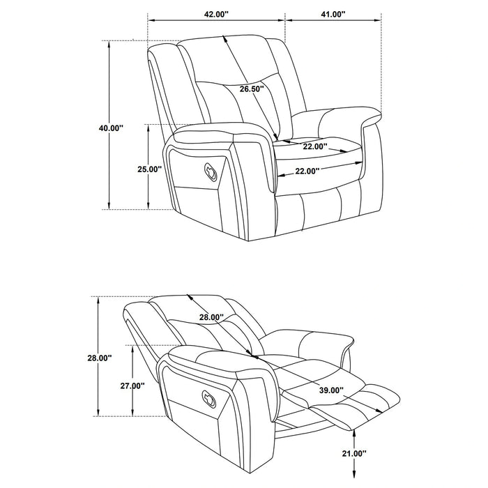 Five Star Furniture - Conrad Glider Recliner