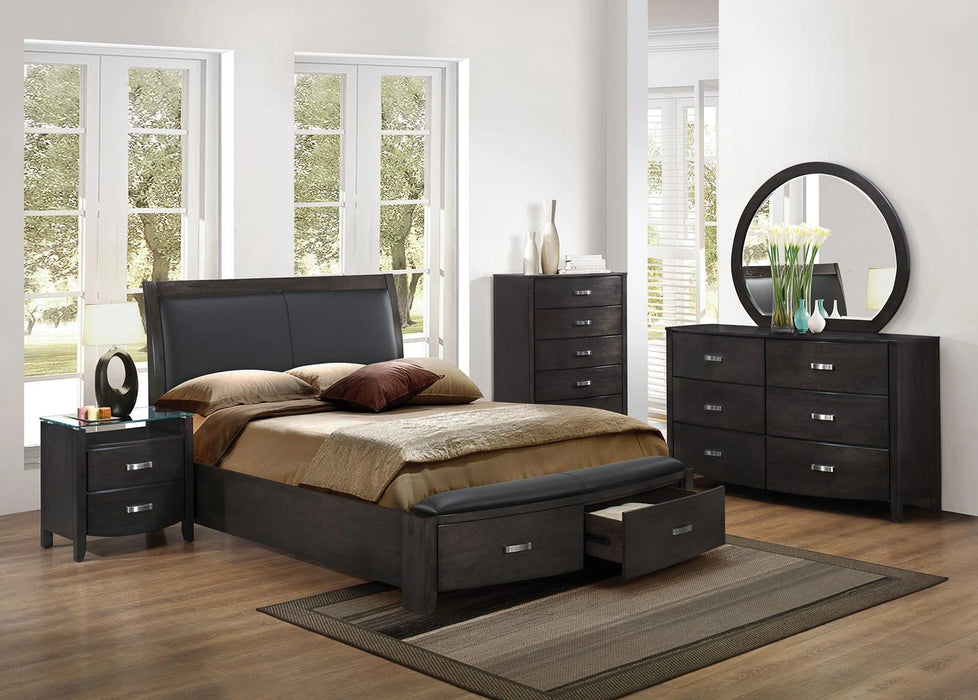 Five Star Furniture - Lyric 6 Drawer Dresser in Brownish Gray 1737NGY-5