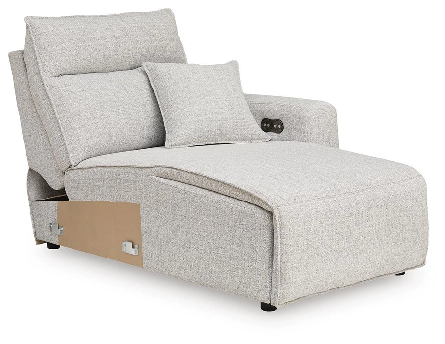 Five Star Furniture - Modmax II Reclining Sectional with Chaise and Audio Console
