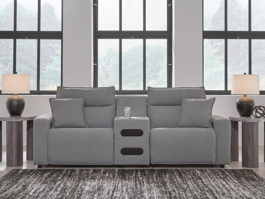 Five Star Furniture - Modmax II Power Reclining Sectional with Audio Console