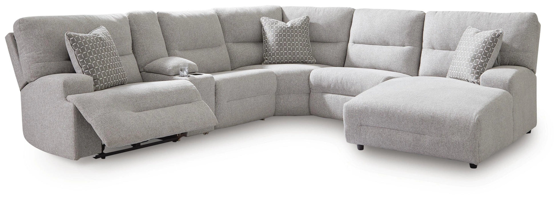 Five Star Furniture - Acklen Place Power Reclining Sectional with Chaise