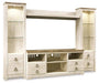 Five Star Furniture - Willowton 4-Piece Entertainment Center image