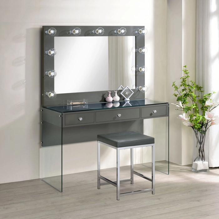 Five Star Furniture - Afshan Makeup Vanity Table with LED Mirror