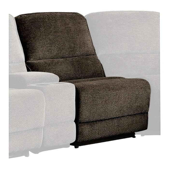 Five Star Furniture - Shreveport Armless Reclining Chair in Brown 8238-AR