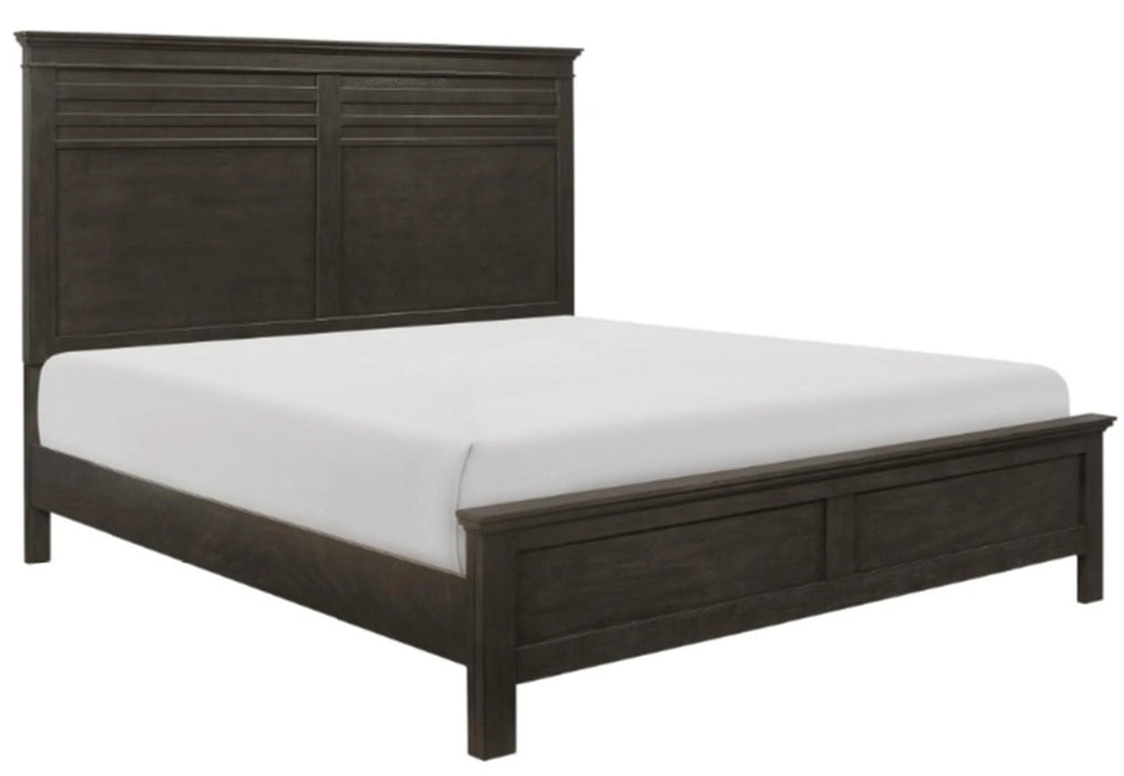Five Star Furniture - Blaire Farm Full Panel Bed in Saddle Brown Wood 1675F-1*
