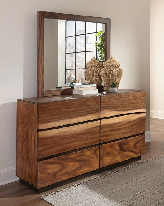 Five Star Furniture - Winslow Dresser Mirror Smokey Walnut