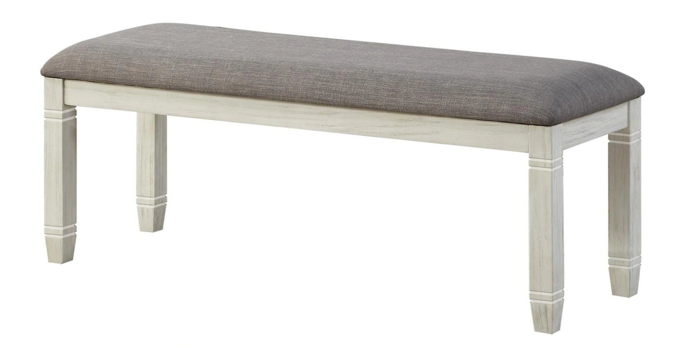 Five Star Furniture - Granby Bench in Antique White 5627NW-13