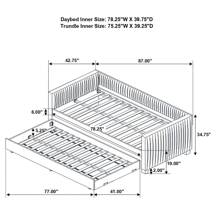 Five Star Furniture - Brodie Daybed with Trundle