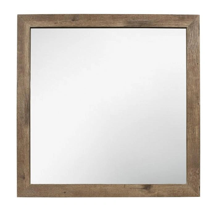 Five Star Furniture - Mandan Mirror in Weathered Pine 1910-6
