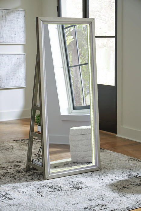 Five Star Furniture - Evesen Floor Standing Mirror/Storage