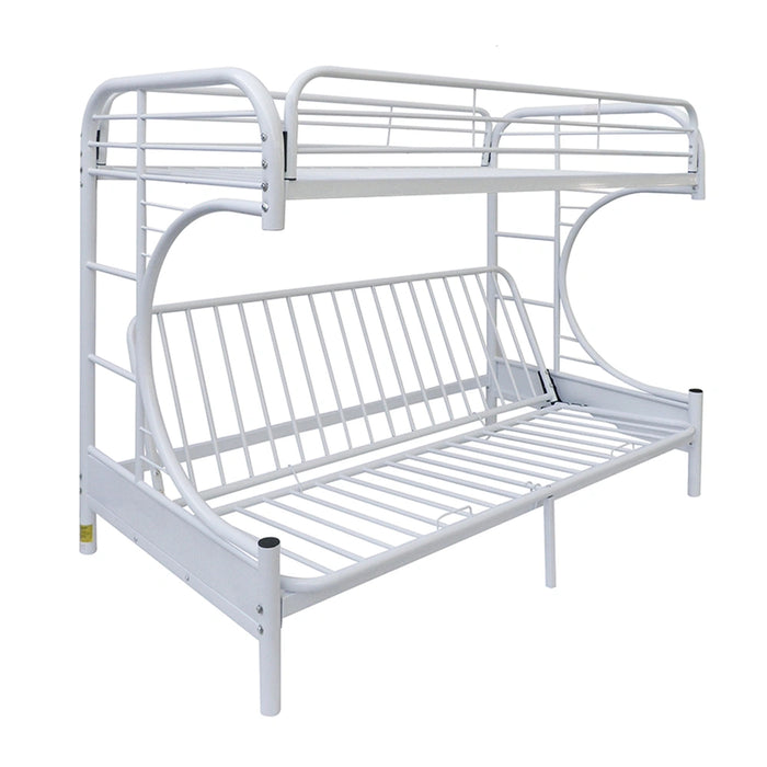 Five Star Furniture - Eclipse White Bunk Bed (Twin/Full/Futon)