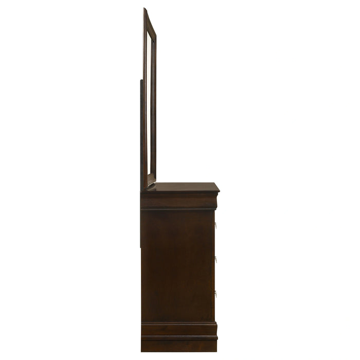 Five Star Furniture - Louis Philippe Dresser with Mirror