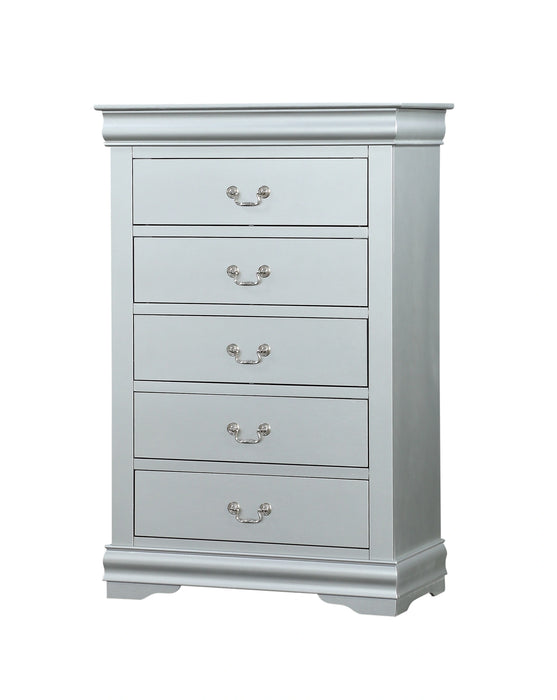 Five Star Furniture - Louis Philippe Platinum Chest