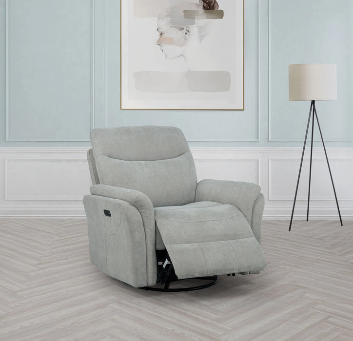 Five Star Furniture - Adler Power Swivel Glider Recliner