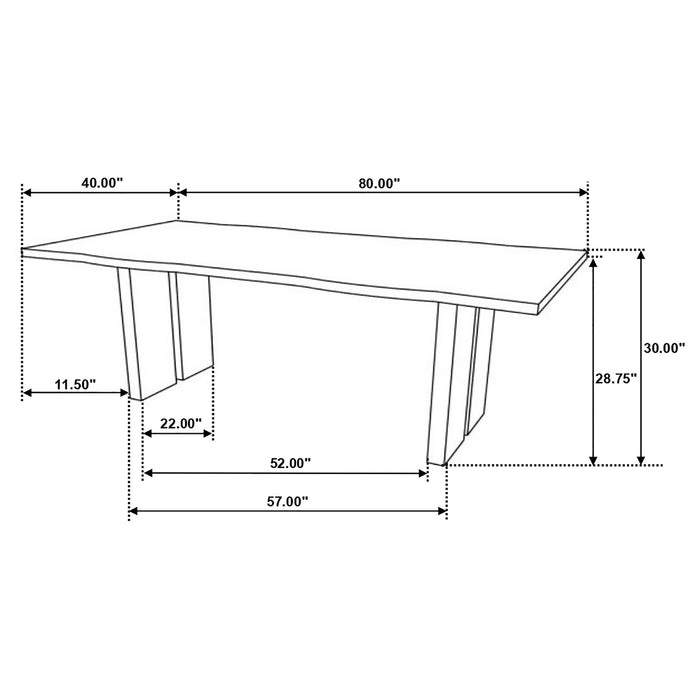 Five Star Furniture - Bradshaw Dining Table