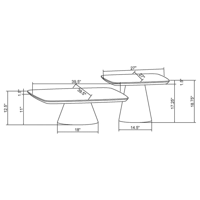 Five Star Furniture - Eason Coffee Table Set