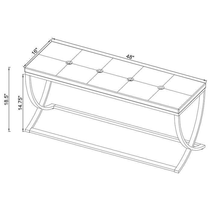Five Star Furniture - Walton Accent Bench