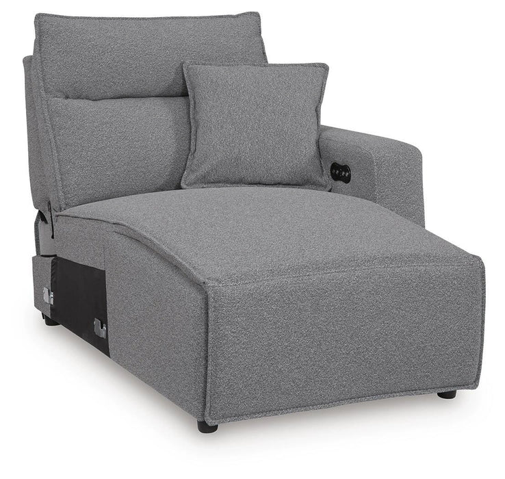 Five Star Furniture - Modmax II Power Reclining Sectional with Chaise and Audio System
