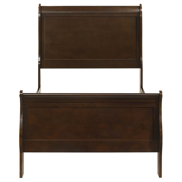 Five Star Furniture - Louis Philippe Sleigh Panel Bed