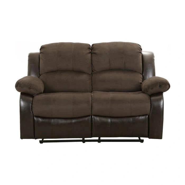 Five Star Furniture - Granley Double Reclining Loveseat in Chocolate 9700FCP-2