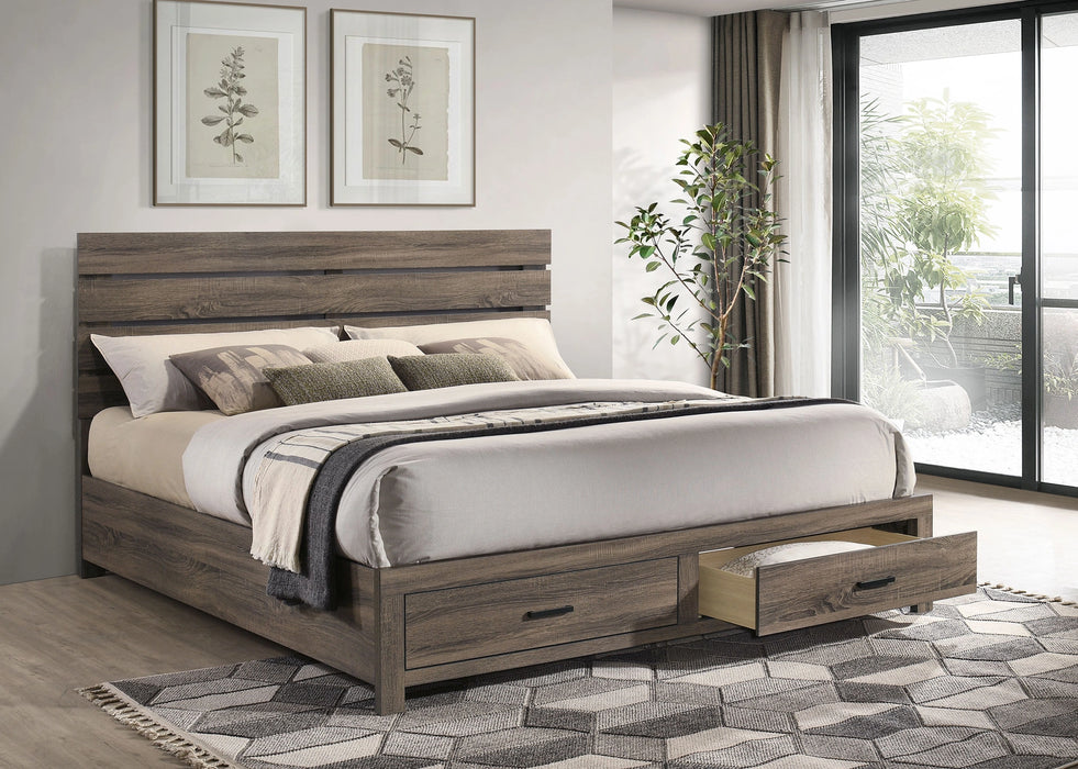 Five Star Furniture - Brantford Panel Platform Storage Bed